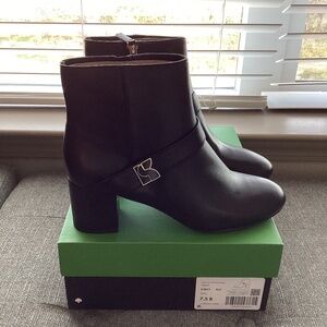 kate spade new york Women's Dakota Mid-Heel Dress Booties, size 7.5